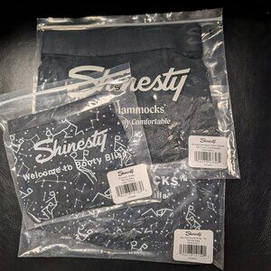 SHINESTY 2 PACK MEN'S BOXERS LARGE + 1 WOMEN'S CHEEKY SMALL (TWO MATCH!)